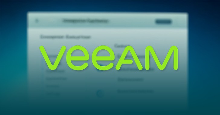 Critical Veeam Backup Enterprise Manager Flaw Allows Authentication